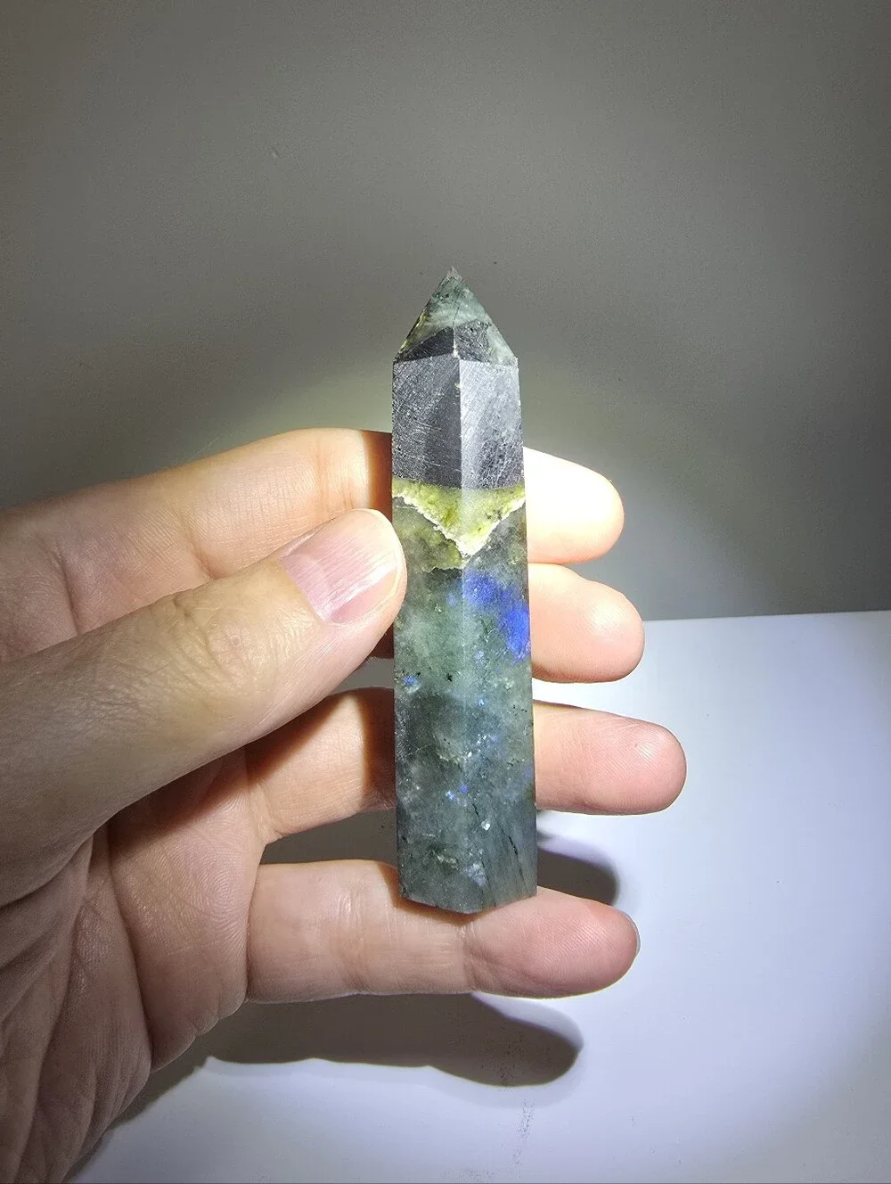 Labradorite Crystal Tower #H - Picture 3 of 5